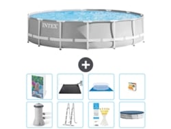 Intex Piscina Prism Frame Redonda - 427x107 Cm - 9-peças S559