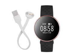 Pulsera de actividad EOOCOO con contador de pasos y monitor de frecuencia cardíaca.