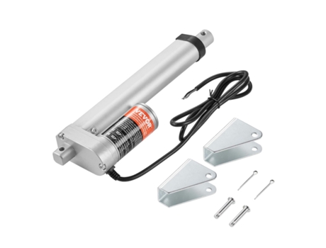 VEVOR Actuador Lineal 12V 6 Pulgadas 0.55/s Alta Velocidad 220lbs/1000N Protección IP54
