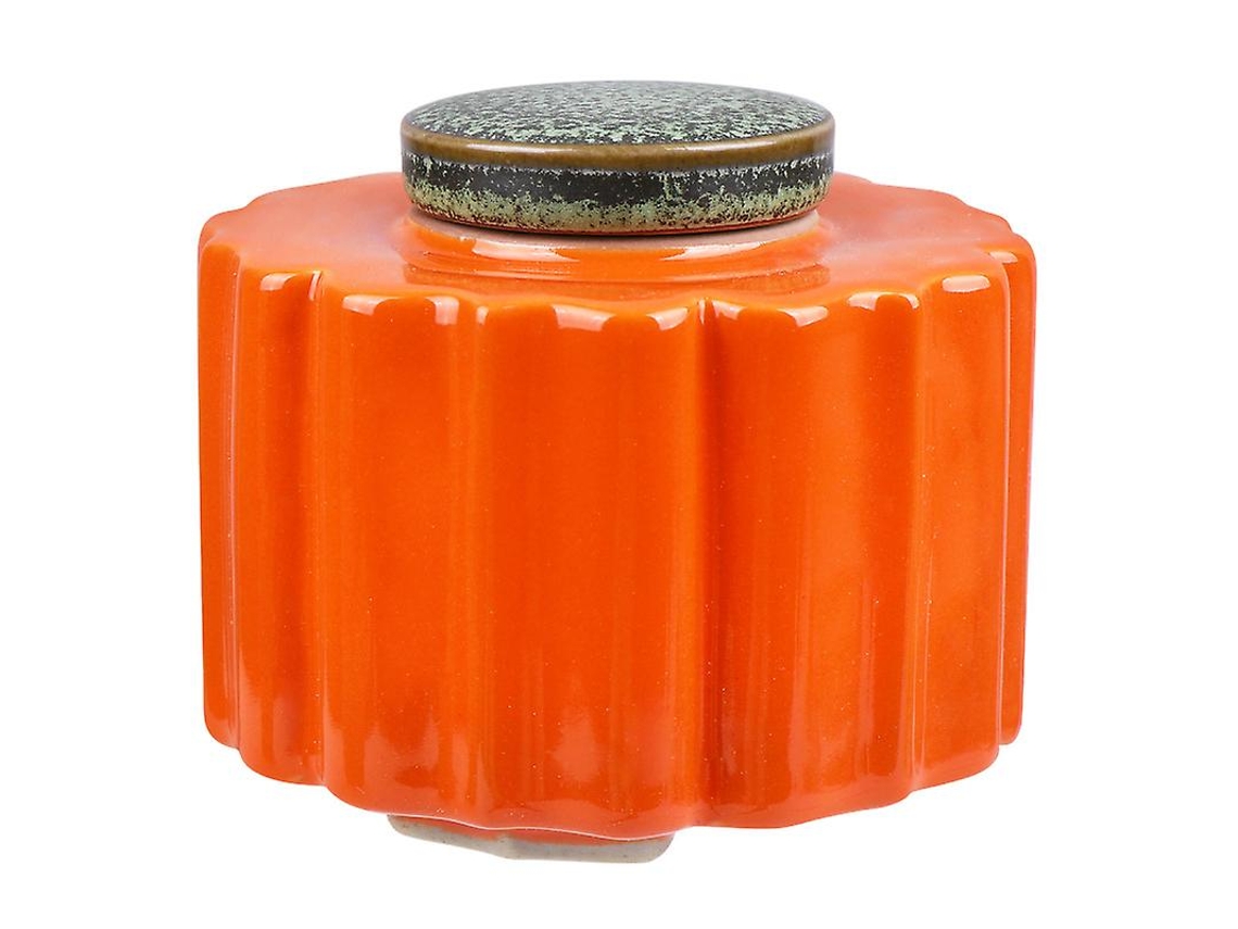 1 Recipiente De Almacenamiento Con Forma De Calabaza.