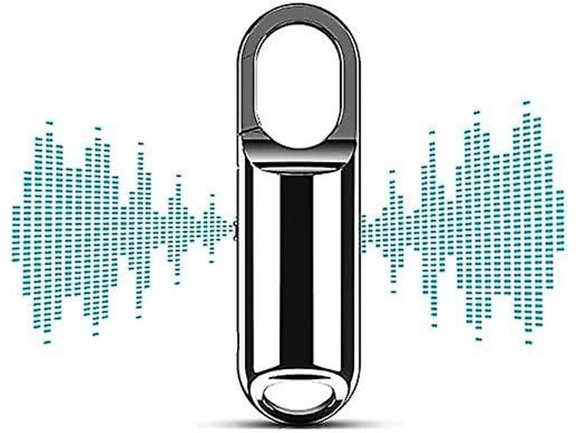 Mini grabadora activada por voz recargable por USB utilizada para conferencias, reuniones, entrevistas, 8 Gbpilver YEMAESRE