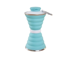 Botella de agua deportiva plegable Rebe de 500 ml, no tóxica, ergonómica, ideal para la oficina, la escuela, acampar, el gimnasio y el uso diario.