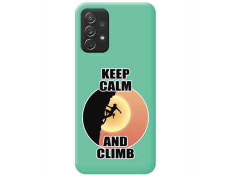 Carcasa Samsung Galaxy A52 / A52 5G / A52s 5G TUMUNDOSMARTPHONE Silicona Líquida Dibujos Verde
