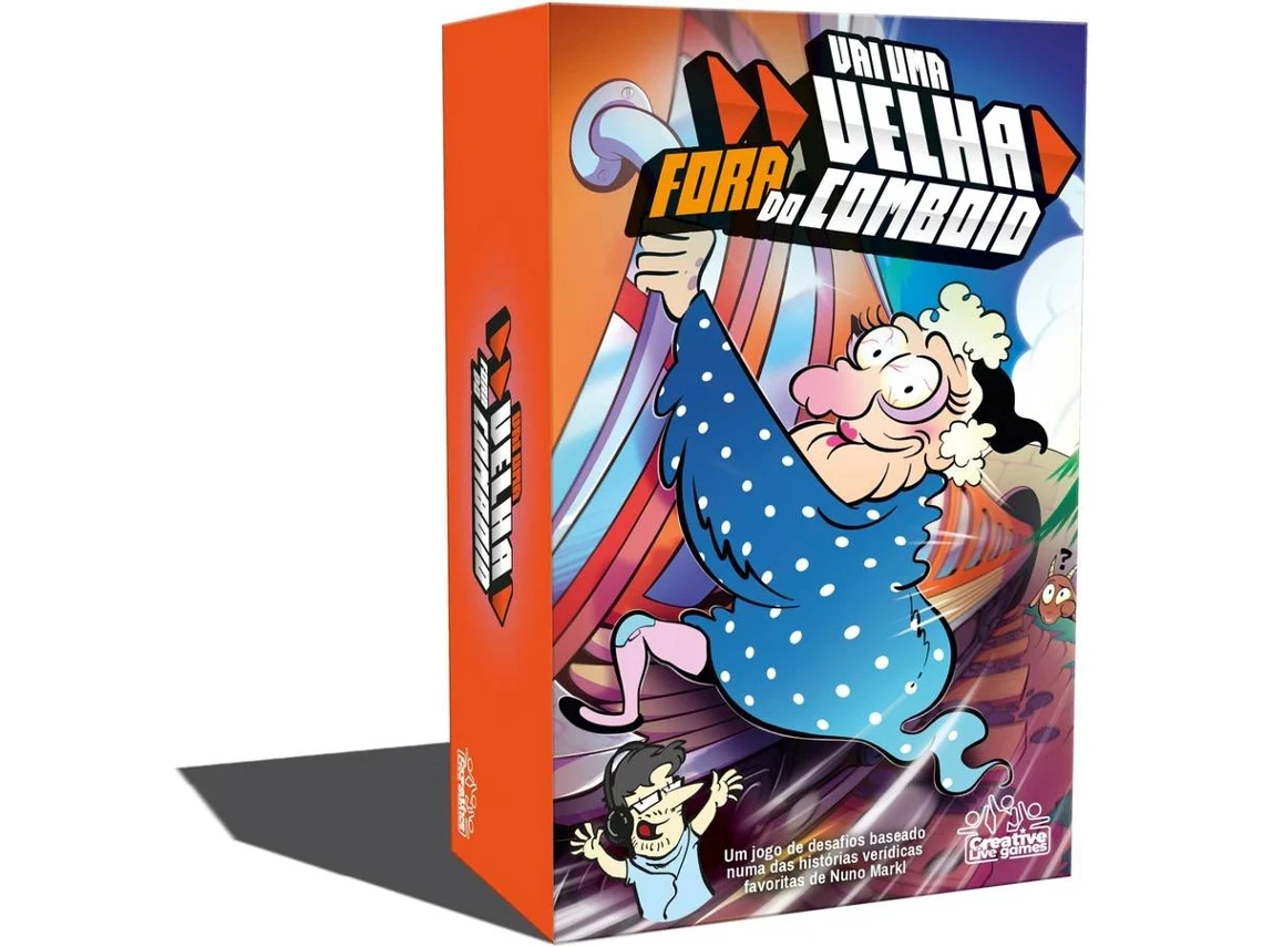 Juego de Cartas CREATIVE TOYS Una Vieja se Baja del Tren