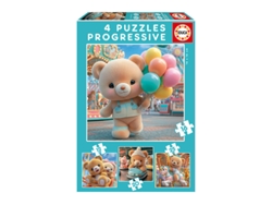 Puzzle 12p+ Ositos En El Parque