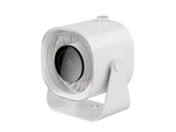 Ventilador Portátil De Escritorio Silencioso (blanco) - 5000 Mah - Ángulo De Inclinación Ajustable A 220° - Pantalla Digital