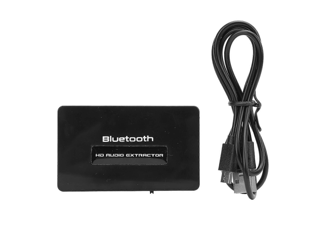 Extractor de sonido 4K 30 Hz BT 5.0. Divisor de sonido HD a HD BT SPDIF 3.5 mm. Compatible con BT 2.0 canales 5.1. Chennnls.