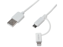 Cable de Datos y Carga LOGILINK Usb Enchufe Micro Usb 1,0 M