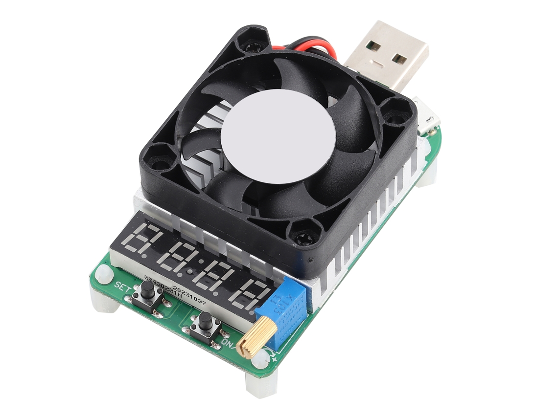 Cargador Electrónico Usb Ld35 Pantalla Digital Prueba De Baterías Resistencia Ajustable Voltaje Corriente