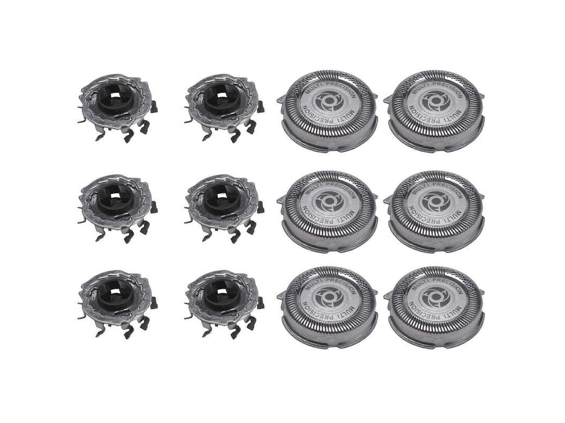 6 Cabezales De Repuesto Sh50 Para Desbrozadoras De La Serie 5000 (s5000, S5420, S5380) Con Cuchillas Multiprecision.