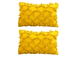 Juego De 2 Fundas De Almohada Modernas, Cierre Invisible, 30 X 50 Cm