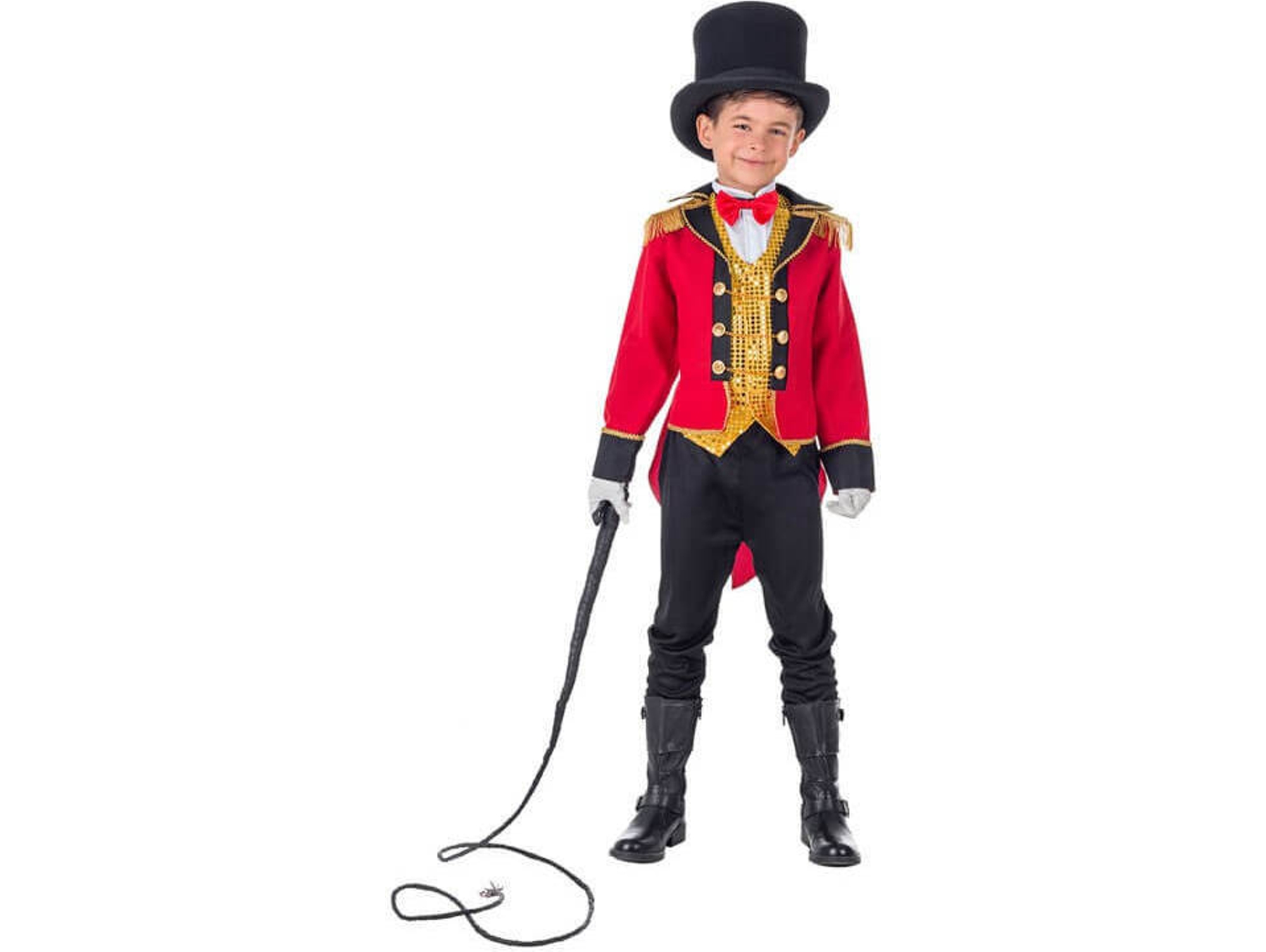 Disfraz de Niño DISFRAZZES Domador Rojo (Talla: 3 a 4 años)