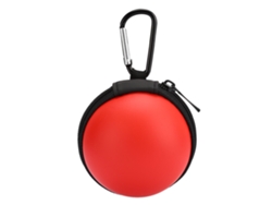Bolsa De Armazenamento Protetora Para Pokébola Switch Com Mosquetão Material Abs Branco Vermelho