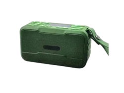 Rádio Portátil Fm Mini Bluetooth Com Alto-falante E Microfone.