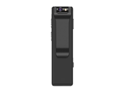 Mini cámara corporal con grabadora de video y sensor de movimiento para el hogar y la oficina, 32 GB, Yizhood (negra)