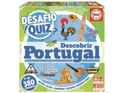 Juego de Mesa EDUCA Desafío Descubre Portugal (Edad Mínima: 7 Años - Dificultad: Baja)