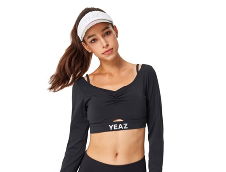 Camiseta de Mujer YEAZ Larga Horizon Negro (XS)