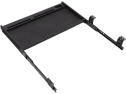 Bandeja Deslizante Para Teclado Para Debajo Del Escritorio, Color Negro Con Cajón Integrado, Resistente Y A Prueba De Arañazos.