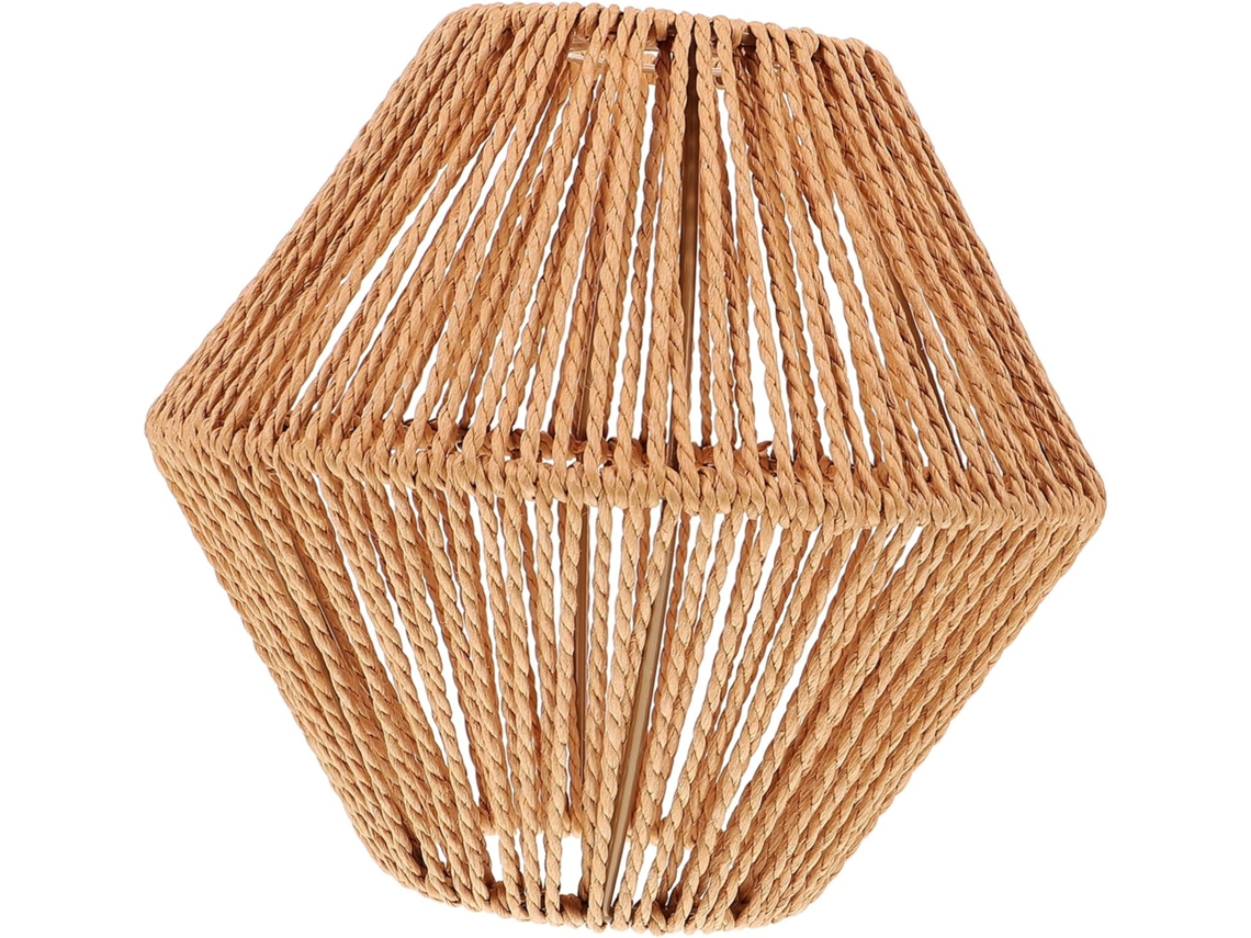 Cuerda De Papel Tejida Para Colgar, 8,5 X 19 X 17 Cm, Decoración Ligera Para Colgar En La Pared, Repuesto Para Lámpara.