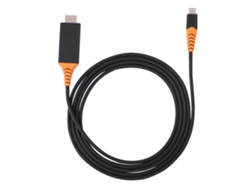 Cable HDMI tipo C de 2 m para transmisión de vídeo HD 4K a 30 Hz