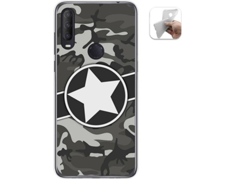 Carcasa Alcatel 1S 2020 TUMUNDOSMARTPHONE Camuflaje 02 Multicolor