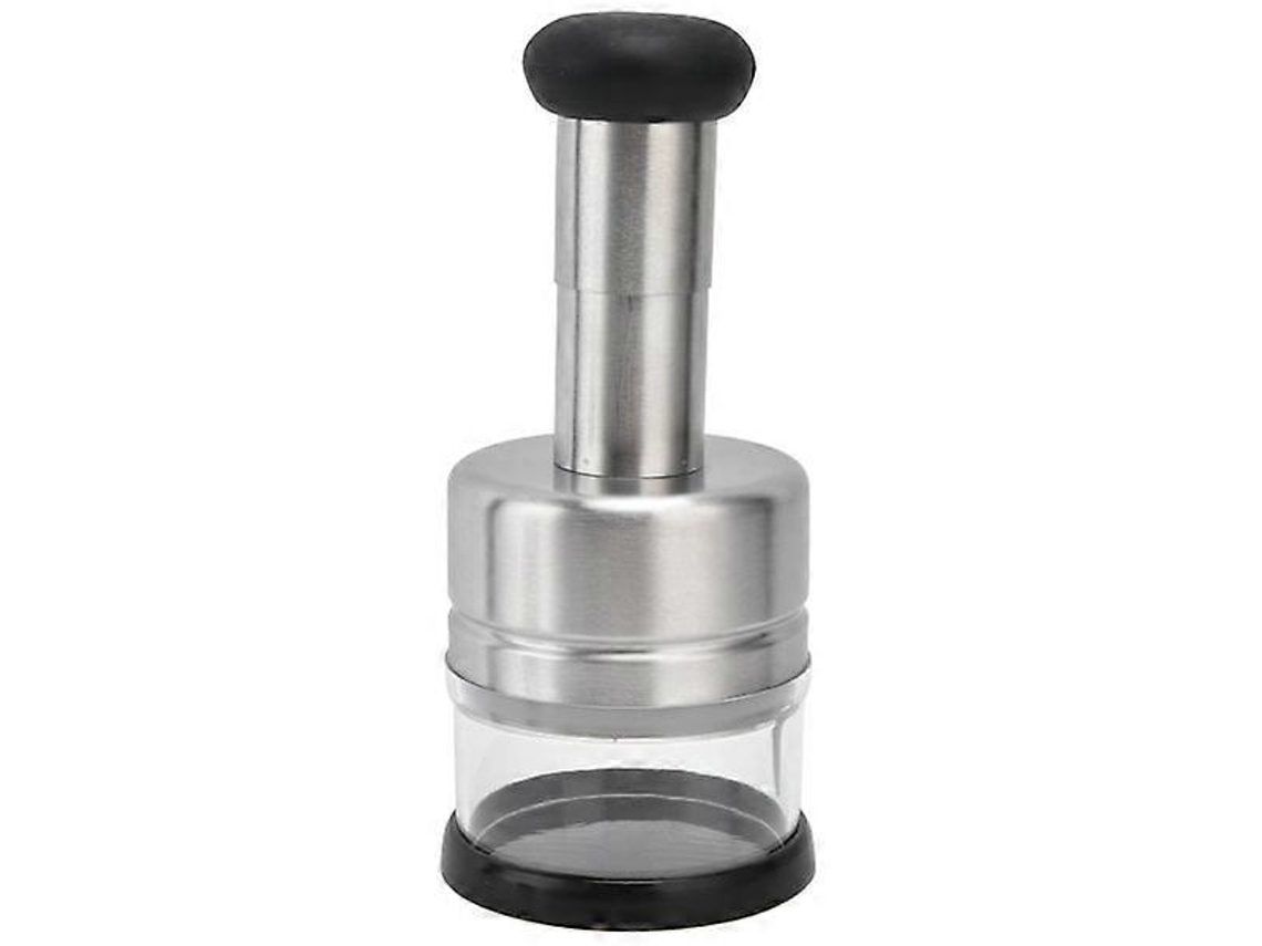 Cortador de cebollas manual multifuncional a presión, acero inoxidable, prensa de ajos, utensilio de cocina. Rosewell