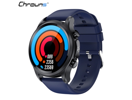 Smartwatch CHRONUS con Monitor de Glucosa Impermeable