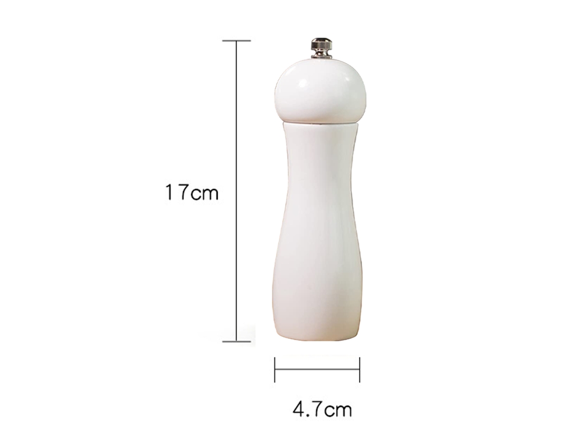 Molinillo de pimienta profesional de chef, 2 en 1 con sal y molinillos de cerámica ajustables Kofihety