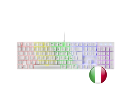 Teclado Gaming MARS GAMING MK422WBRIT Blanco