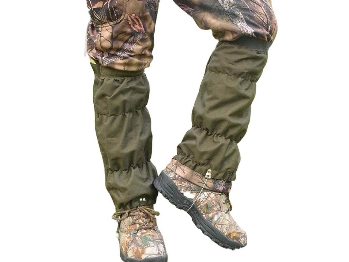 Jinwei-protectores De Piernas Contra Mordeduras De Serpientes Impermeables Ajustables Para Senderismo Camping Pesca
