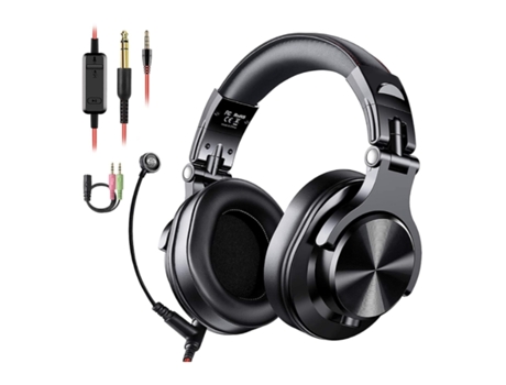 Auriculares para juegos con micrófono, auriculares estéreo con cable y micrófono para Pc, Skype, Zoom, reuniones, teléfono, juegos de ordenador por...