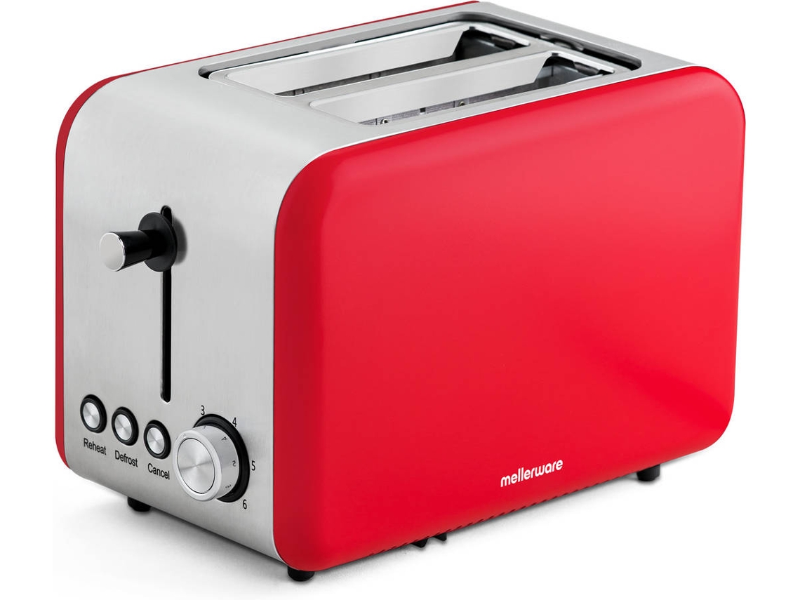 Tostadora MELLERWARE Crispy Rojo (850 W)