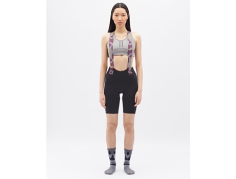 Pantalones Cortos de Mujer SILVINI Culotte Tirantes Salia Negro (L)