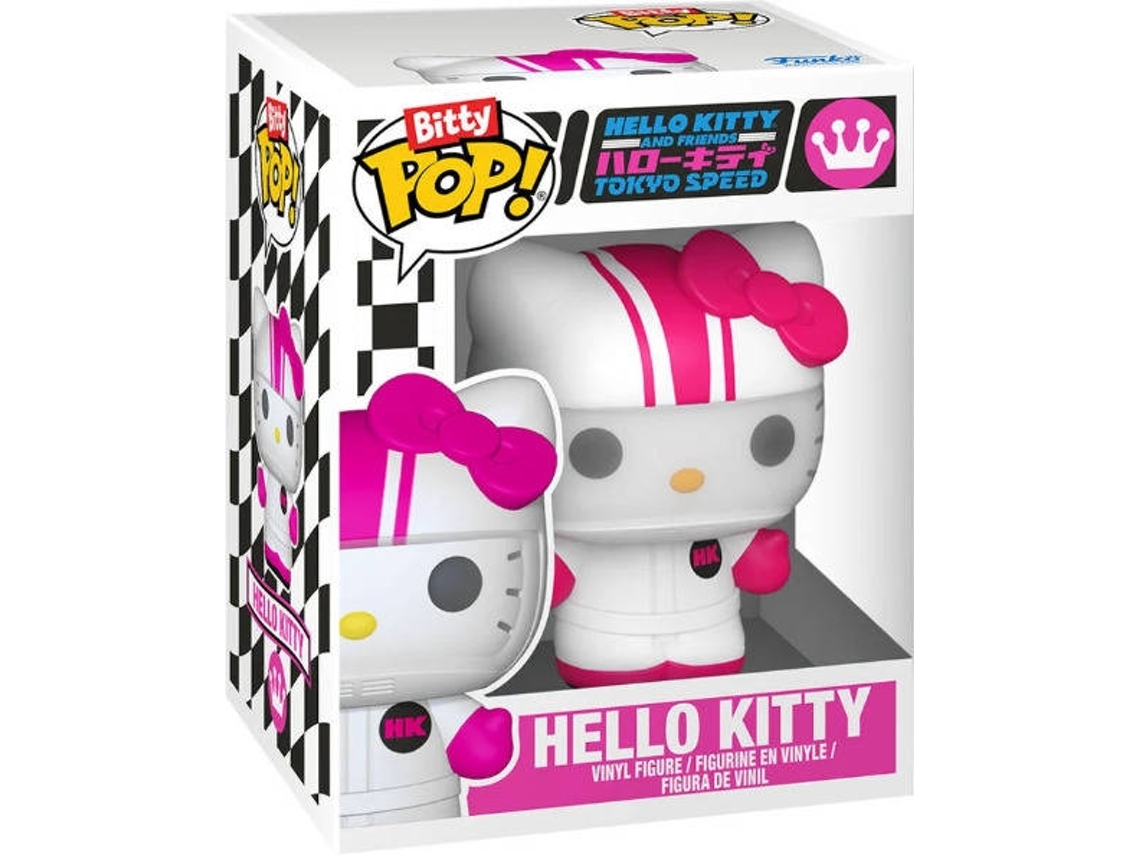 Figura FUNKO Pop! Rides Hello Kitty En Coche de Carreras