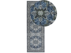 Alfombra BELIANI Kottar de Poliéster Gris 80x240