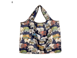 Bolsa de compras plegable de gran capacidad en tela Oxford, bonita y delicada, ideal para niñas. GOKOCO