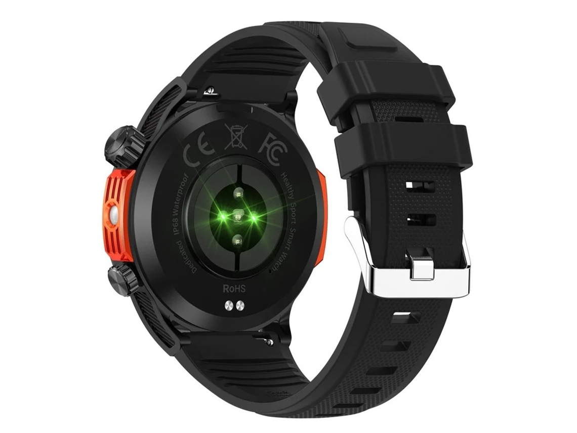 Reloj inteligente para hombre, reloj de fitness con pantalla táctil HD de 1,46 pulgadas, rastreador de actividad física con respuesta/realización de llamadas, monitor de sueño y contador de Yizhood
