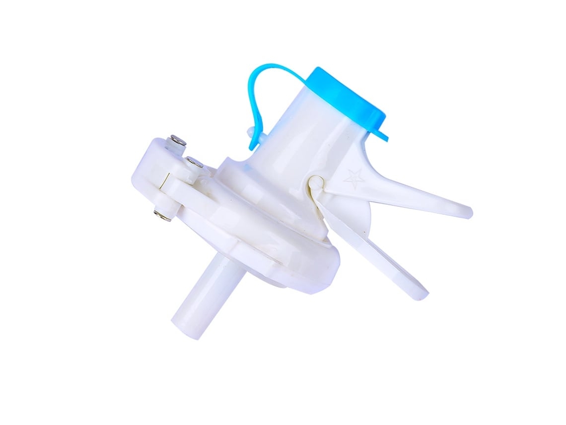 Bomba manual para botellas de agua con mango de plástico resistente de 10 cm (punta tipo bayoneta).