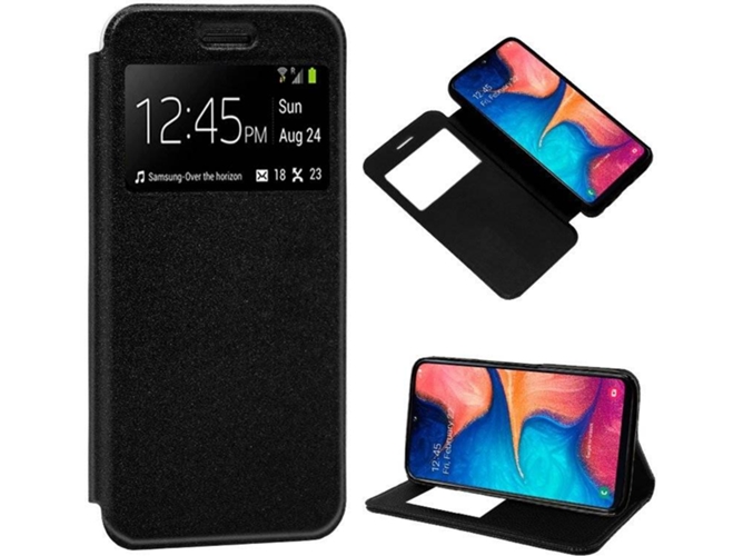 Funda Samsung Galaxy A20e COOL Flip Negro