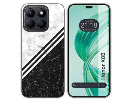 Funda Diseño Mármol para Honor X8B TUMUNDOSMARTPHONE Silicona Multicolor