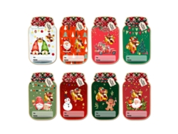 Regalos navideños para niños - Tarros de papel para bricolaje RNEMITERY