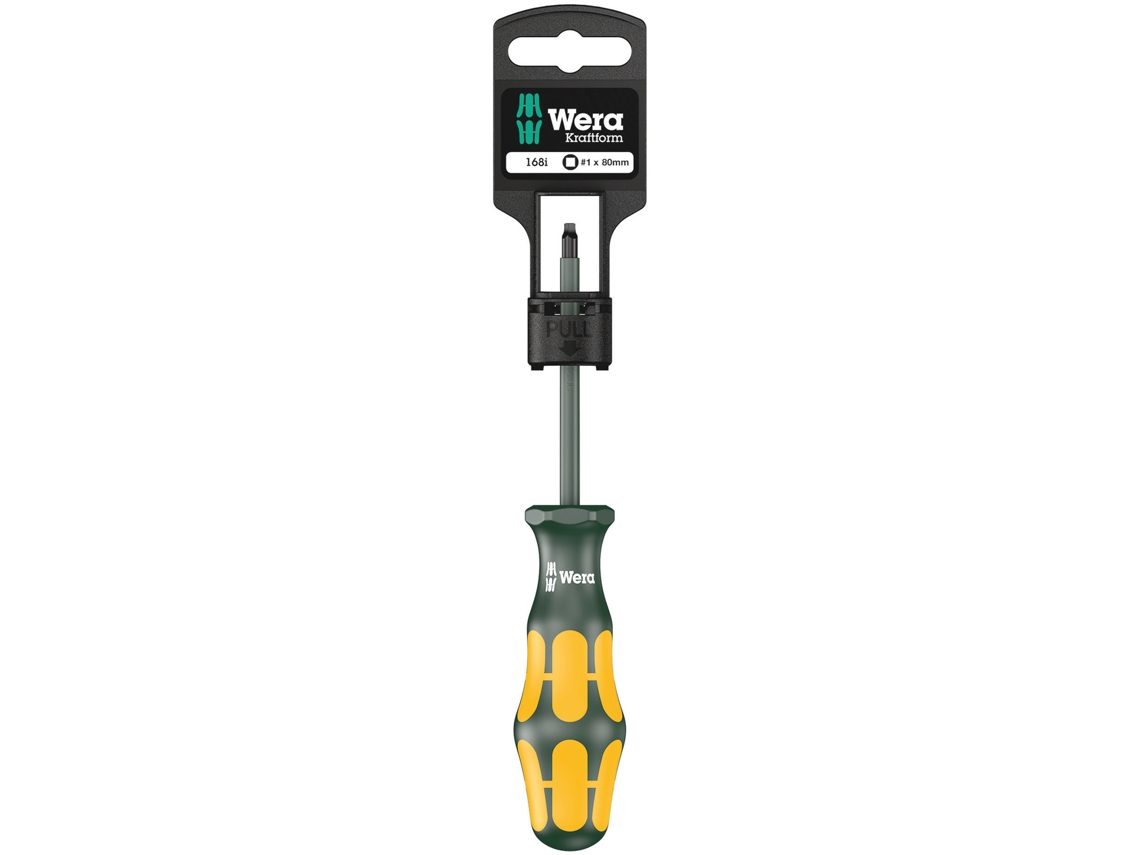 Destornillador aislado-VDE 168 i # 1 x 80 mm SB WERA 05100024001