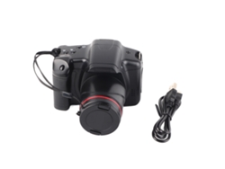 Cámara Digital Hd Slr Con Zoom 16x, Interfaz Av Y Pantalla Lcd Tft De 3 Pulgadas Para Diferentes Aplicações E Usos
