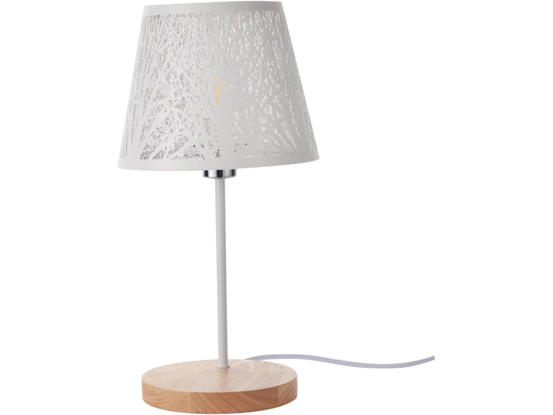 Lámpara De Mesa Con Pantalla Con Diseño De Árbol Hueco, Lámpara De Mesilla Moderna Para Dormitorio.