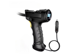 Bomba De Aire Portátil Para Neumáticos Eafc De 12 V Y 120 W Con Enchufe Para Encendedor De Cigarrillos Del Vehículo (negra)