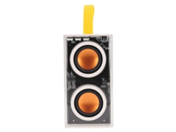 Altavoz inalámbrico Bluetooth 5.0, minialtavoz portátil con luz LED transparente para oficina, baño, fiestas, Chennnls