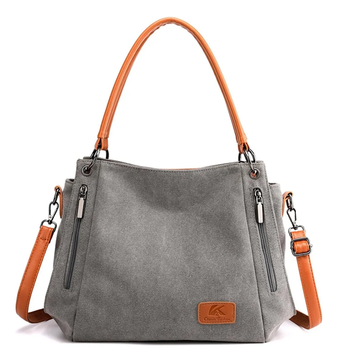 Bolso de lona para mujer, bolso bandolera, vayotoy