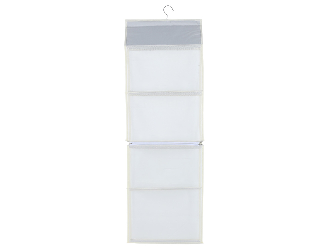 KOFIHETY Organizador Desmontable para Armario Ahorrador de Espacio, Bolsa Colgante para Bolsos y Carteras (Beige)