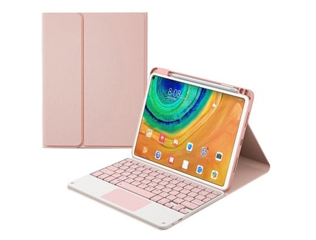 Carcasa Flip Cover y Teclado Bluetooth YIMGOTTA HK-C2101C para Huawei Matepad SE 10.1/MatePad T10s/T 10/Enjoy Tablet 2 10.1/Honor Pad 6 10.1//Honor...