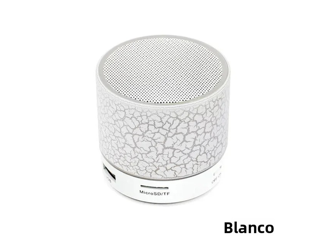 (blanco) Altavoz Bluetooth Mini Altavoz Inalámbrico